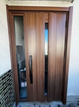 リモコンキー　木目